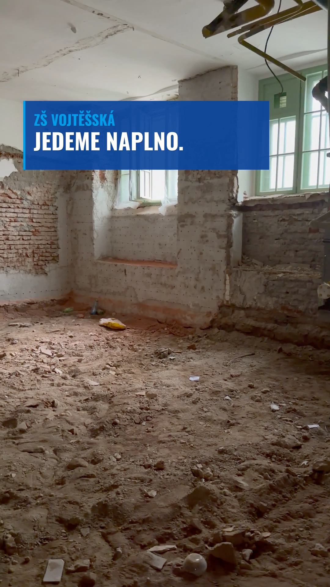 Ve Vojtěšské jedeme naplno.